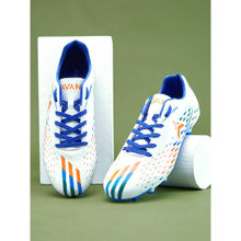AVANT Mens Freekick Football Shoes - White & Blue