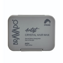 BRAVADO Artist Crystal Strong Hold Hair Wax