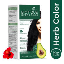 Biotique Herbcolor Hair Color 1N - Natural Black