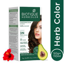 Biotique Herbcolor Hair Color 3N - Darkest Brown