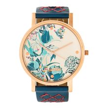 Chumbak Tulip Garden Quilted Wrist Watch