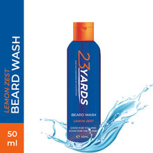 23 Yards Beard Wash For Men lemon Zest - Argan Oil And Aloe Vera