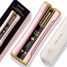 Tash Hair Twirl Automatic Cordless Hair Curler Professional Ceramic Curling Iron Portable Curler