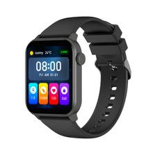 MINIX Spark BT Calling smartwatch 1.69 HD Display 330 mAh Battery Extra Metal Strap Black