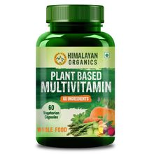 Himalayan Organics Plant Based Multivitamin 60 Vegetarian Capsules