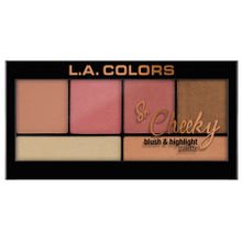 L.A. Colors So Cheeky Blush And Highlight Palette