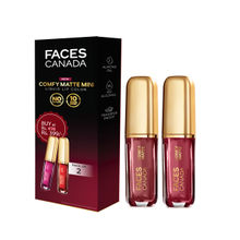 Faces Canada Comfy Matte Mini Liquid Lipsticks Combo