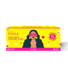 PINQ POLKA Ultra Sanitary Pads Organic Cotton Soft Feel Rash Free Wide Back