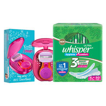 Whisper & Venus Ultimate Fem Hygiene Combo