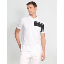 Arrow Sports Solid Cotton Polo T-Shirt