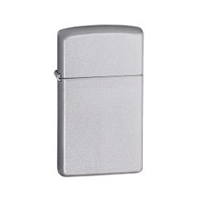 Zippo Slim Satin Chrome Windproof Pocket Lighter