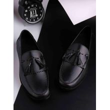 La Botte Men Black Solid Boat Shoes