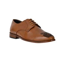La Botte Men Tan Printed Derbies