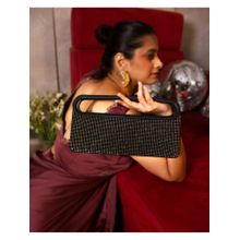 Tann Trim Black The Sheesh Clutch