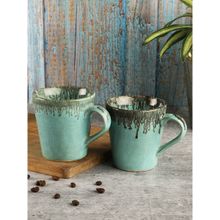 MIAH Decor Dual Tone Dip Dyed Mugs- Set of 2