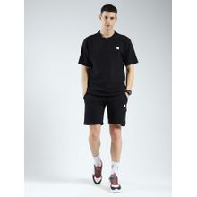 Rock.it Men Black Round Neck Co-Ord (Set of 2)