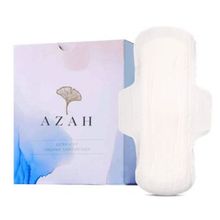 Azah Rash Free Organic Sanitary Pads : Box Of 20 Pads (Without Disposal Bags)