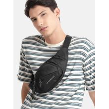 Teakwood Men Waist Belt Bag - Black