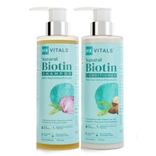 HealthKart By HK Vitals Biotin Conditioner + Shampoo (Set Of 2)