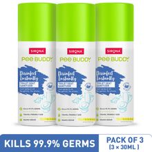 Peebuddy Citrus Toilet Seat Sanitizer Spray Combo - Set Of 3