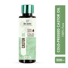 Nat Habit 100% Pure Cold Pressed Castor Oil For Hair Growth, Eyelash, Eyebrows & Skin Moisturizer