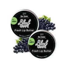 Nat Habit Desi Ghee & Honey Lip Balm- Non Tinted Black Grape Lip Butter for Dark Lip Lightening, Men