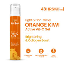 Nat Habit Active Orange Kiwi Vitamin C Face Gel Moisturiser For Brightening & Collagen Boost