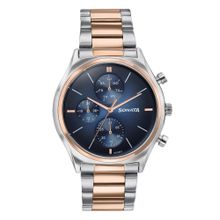 Sonata Festive 2.0 Quartz Navy blue Dial IPRG + SS Sheet metal Watch - 77192KM01 (M)