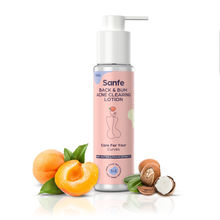 Sanfe Back & Bum Acne Clearing Lotion with Shea Butter & Peach Extracts