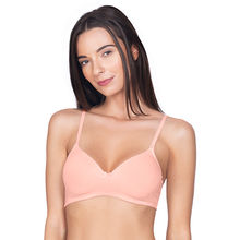 Amante Smooth Charm Padded Non-Wired T-Shirt Bra - Pink