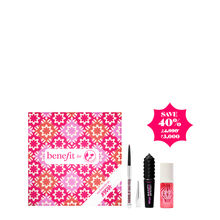 Benefit Cosmetics Big Festive Love Kit(3 pcs) with Mini MyBrow Pencil+Badgal BangMascara & GoGo Tint