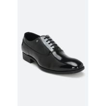 Peter England Men Black Lace Up Shoes