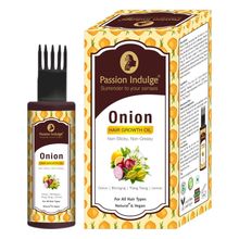 Passion Indulge Hair Growth Oil with Onion, Bhringraj, Ylang Ylang and Lemon