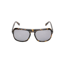 BMW Grey Lens Square Full Rim Square Brown Frame Sunglasses (57)
