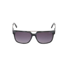 BMW Purple Lens Rectangle Full Rim Rectangle Green Frame Sunglasses (55)