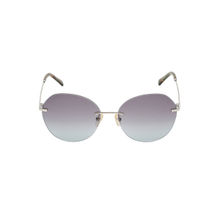 GANT Blue Lens Butterfly Rim Less Butterfly Blue Frame Sunglasses (58)