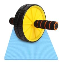 Strauss Double Exercise Wheel (Yellow)