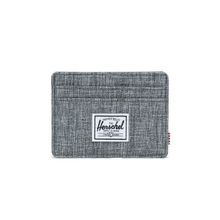 Herschel Grey Raven Crosshatch Charlie Rafid Card Case
