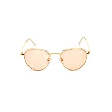 Mespee Brown Full Rim Oval Stylish UV Protected Sunglasses (53)