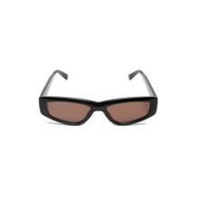 Mespee Purple Cat Eye Full Plastic Stylish UV Protected Sunglasses (54)