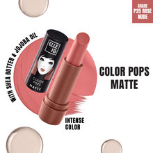 Elle 18 Color Pop Matte Long Stay Lip Color With Shea Butter & Jojoba Oil - P25 Rose Nude