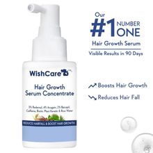 Wishcare Hair Growth Serum Concentrate - Redensyl, Anagain, Caffeine, Biotin, Keratin & Rice Water