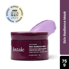 Foxtale De-Tan Skin Radiance Mask, With Lactic Acid, Brazilian Purple Clay & Kaolin Clay