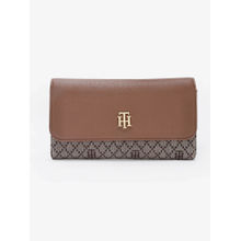 Tommy Hilfiger Women Brown Polyester Bi-Fold Wallet