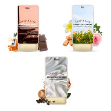 BLUR India Solid Perfume Flowers + Warm Hug + BIB Fragrance Alcohol-Free Pack of 3