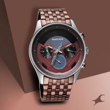 Fastrack X Thor 3286Km01 Brown Dial Analog Watch For Women