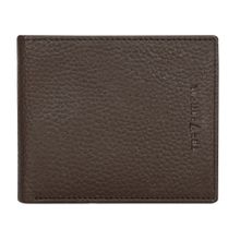 The Vertical Maestro Mens Leather Wallet Textured Brown Small 8903496179873