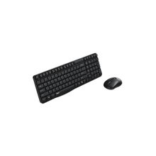 Rapoo X1800S Wireless Keyboard and Mouse, Anti-Fade & Spill-Resistant Keys - Black