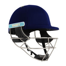 Shrey Masterclass Air Stainless Steel-Royal Blue Cricket Helmet