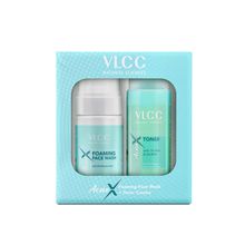VLCC Acnex Face Wash With 2% Salicylic Acid + Toner For Oil Free & Even Skin Tone